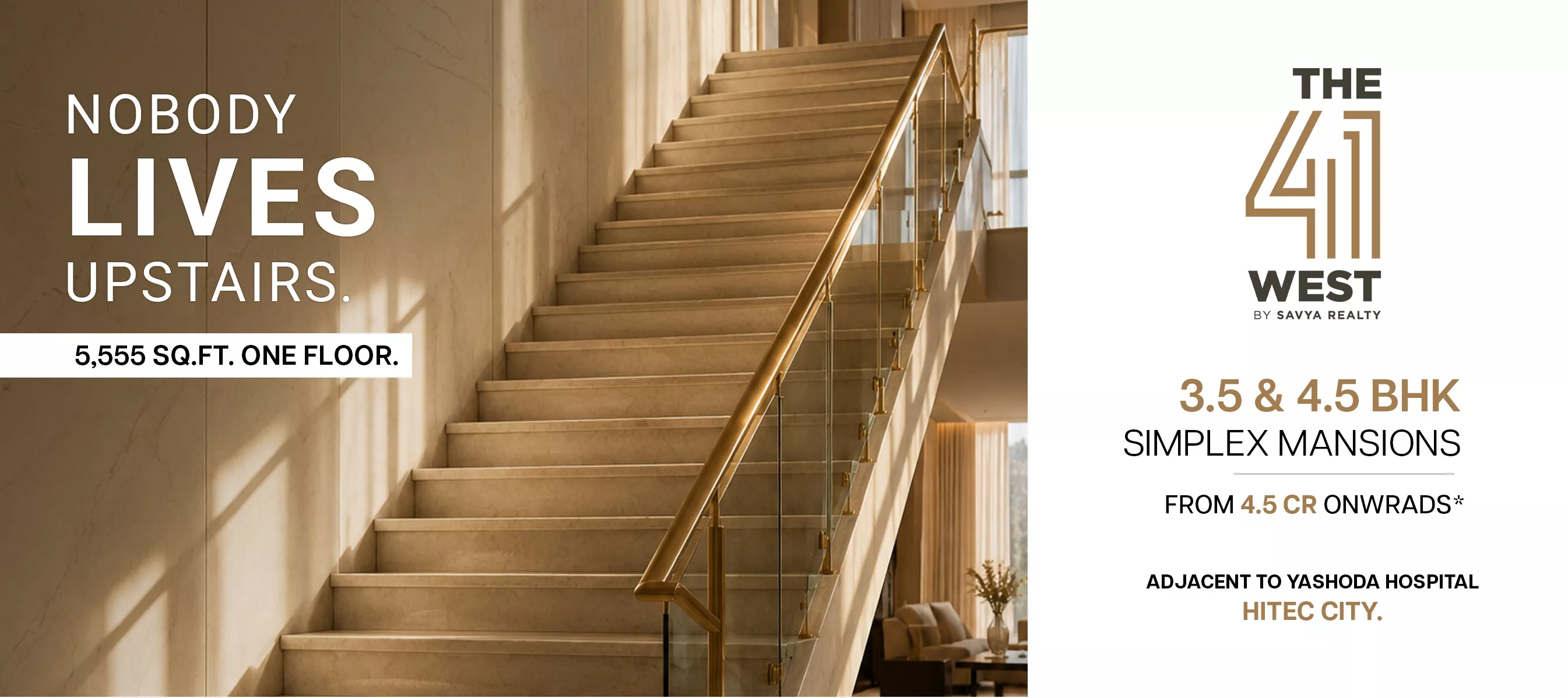 The 41 West – HITEC City luxury address