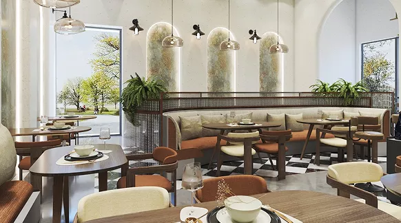 The 41 West dining area