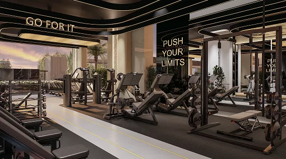 The 41 West fitness centre